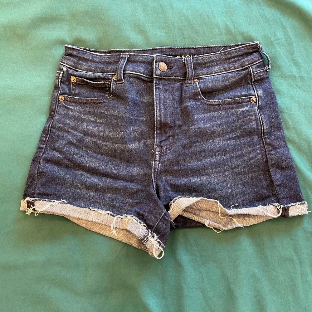 Dark Denim American Eagle Shorts